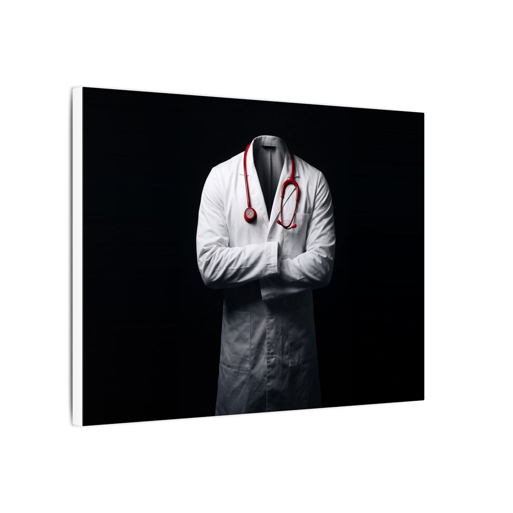 The White Coat - Doctor's Office Wall Art | Canvas (Landscape)