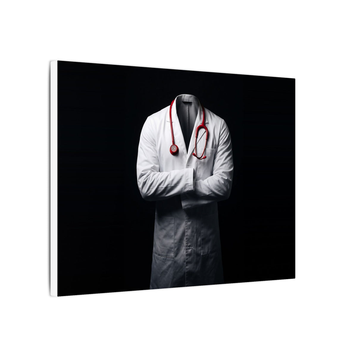 The White Coat - Doctor's Office Wall Art | Canvas (Landscape)