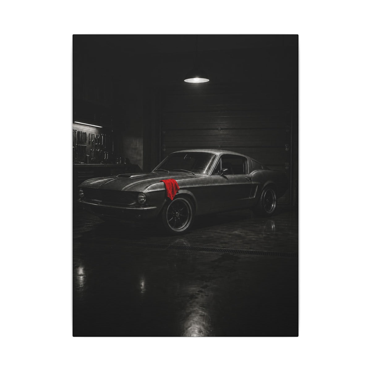 Private Sanctuary - Garage Wall Art | Canvas