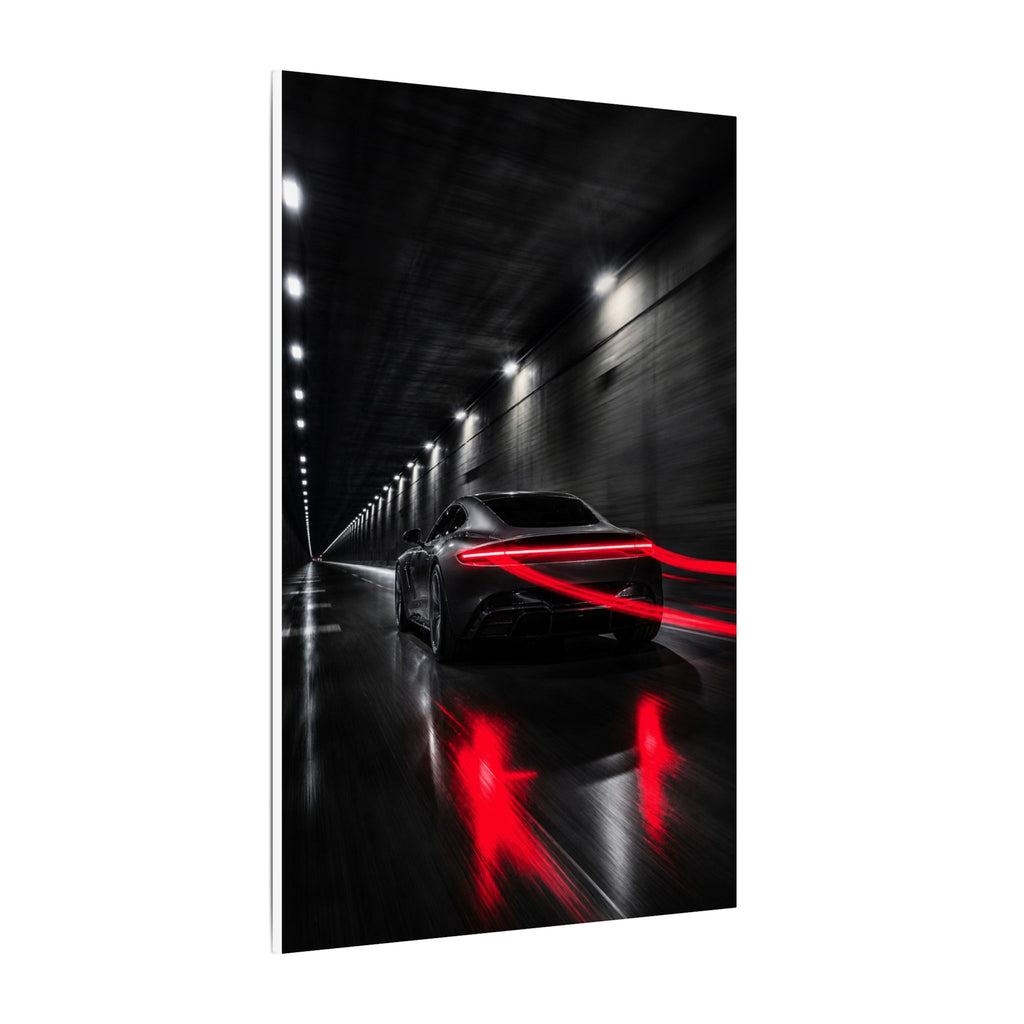 Redline Tunnel - Racing Wall Art | Canvas