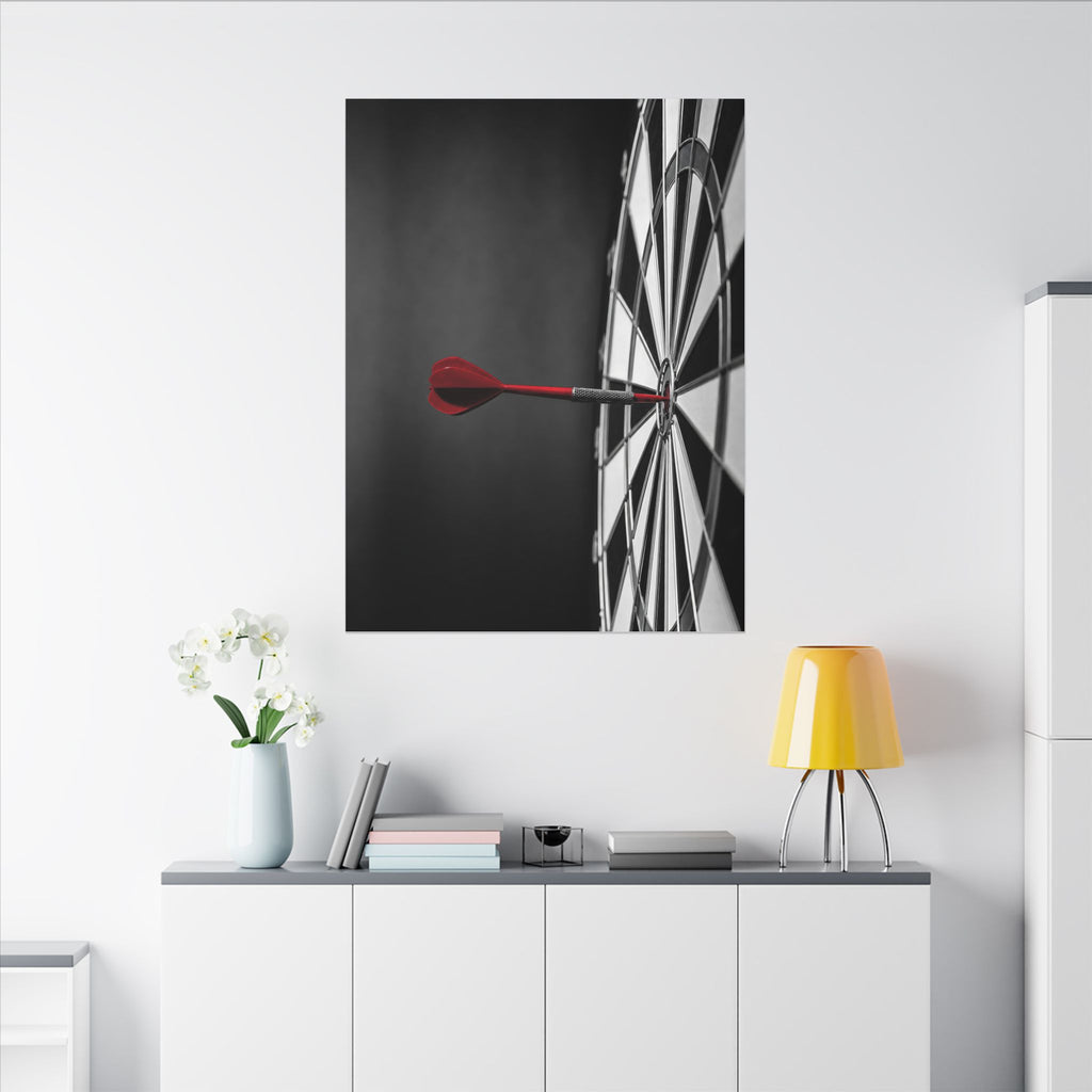Dead Center - Mens Office Art | Canvas