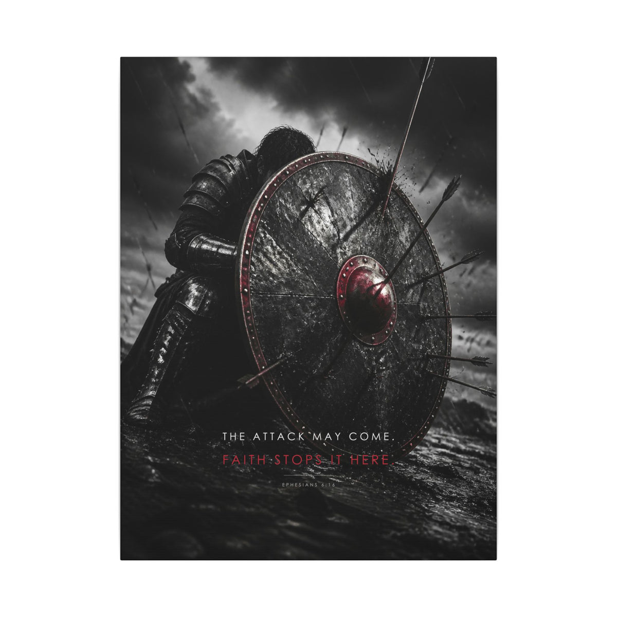 Shield of Faith - Armor of God Wall Art | Canvas