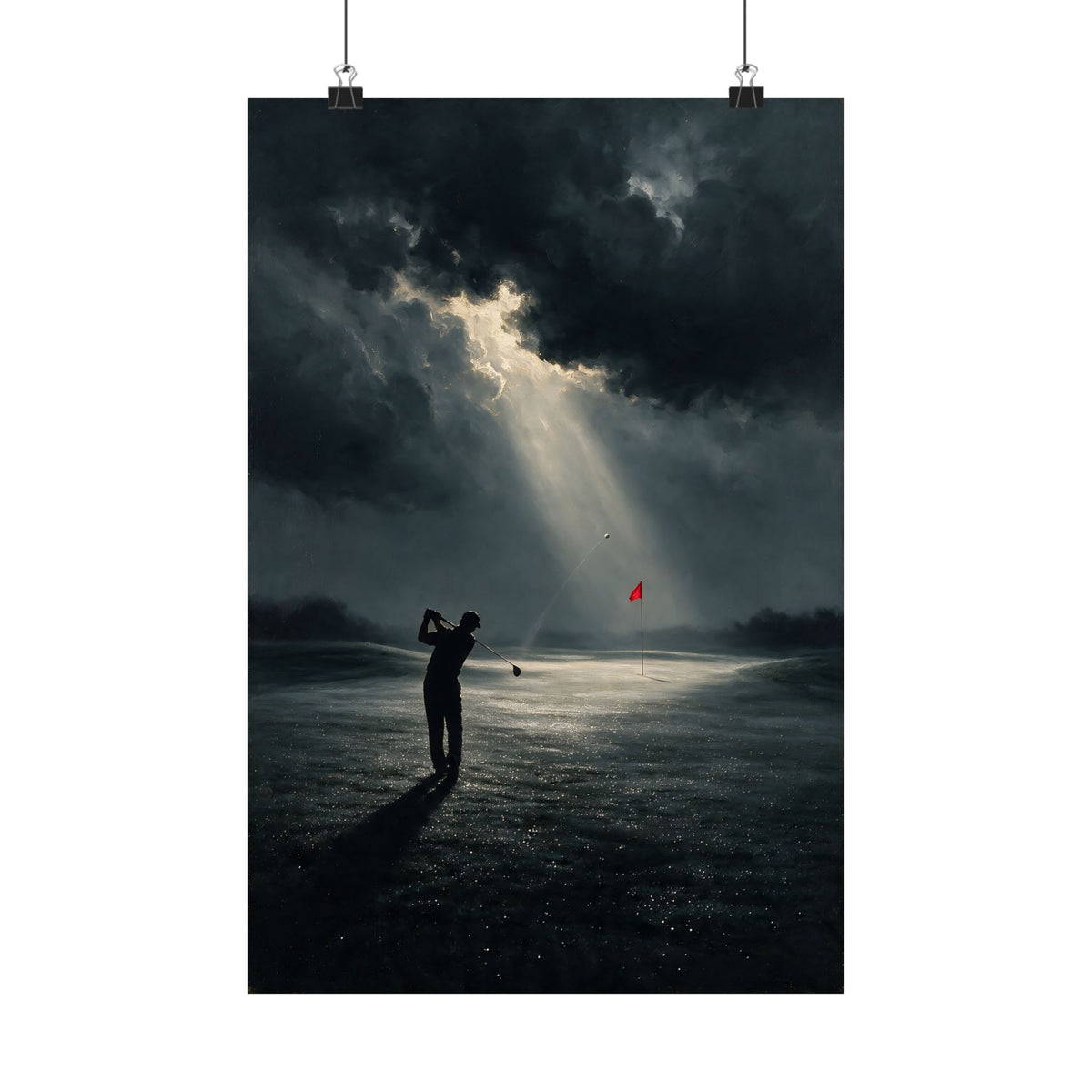 Dawn Patrol - Golf Art | Matte Poster