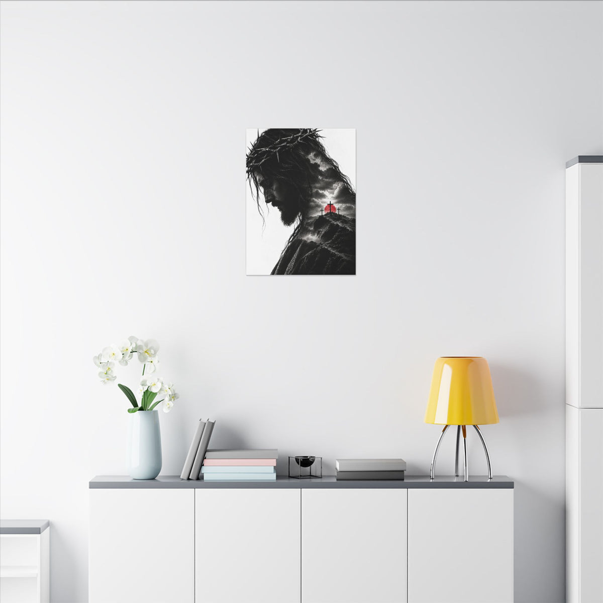 Three Crosses - Christian Wall Art | Canvas