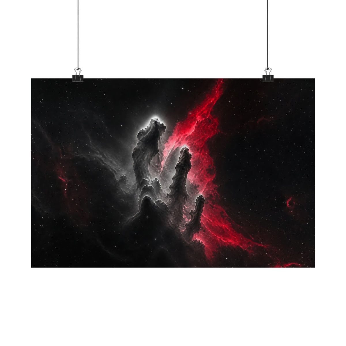 Birth Cloud - Space Wall Art | Matte Poster (Landscape)