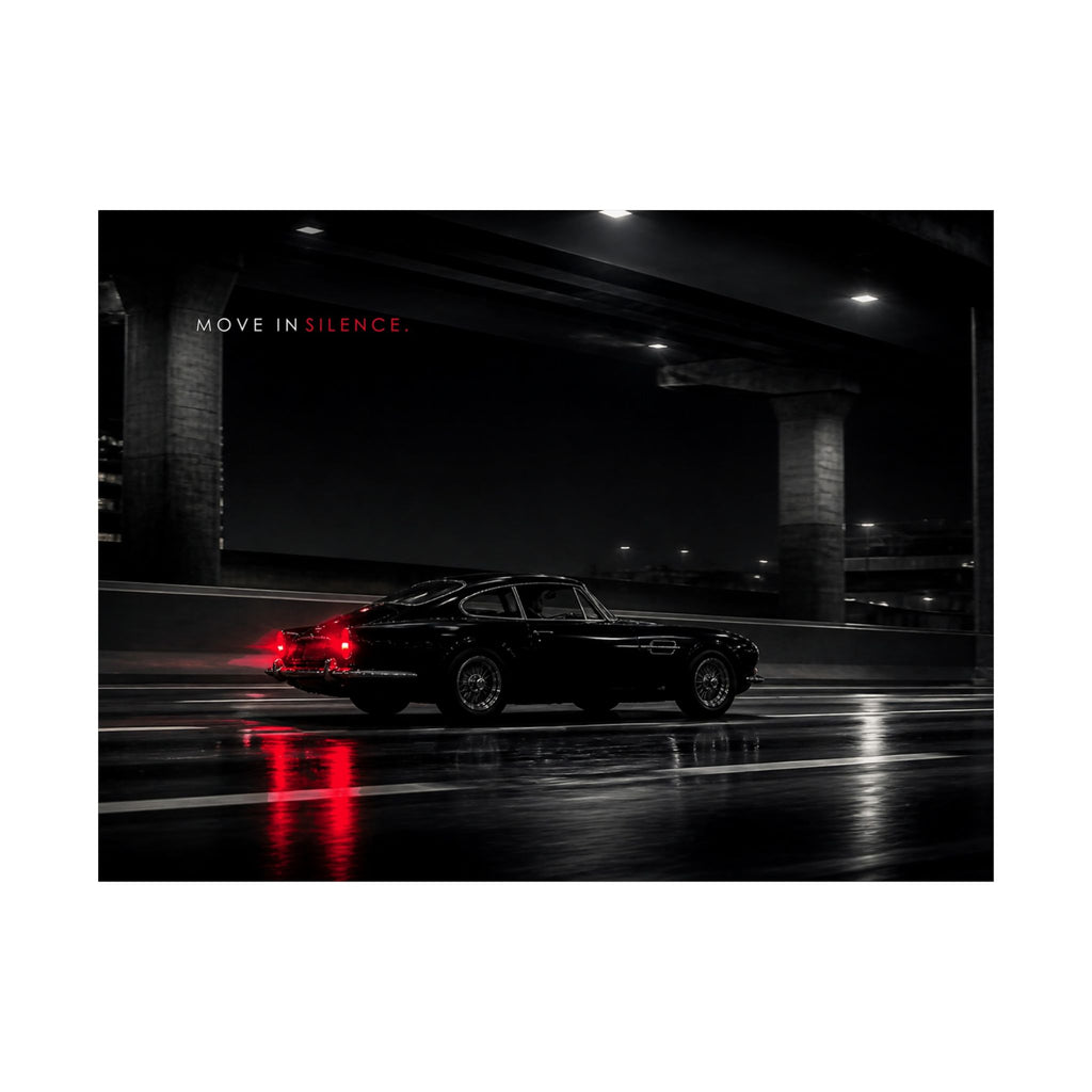Move in Silence - Car Wall Art | Matte Poster (Landscape)