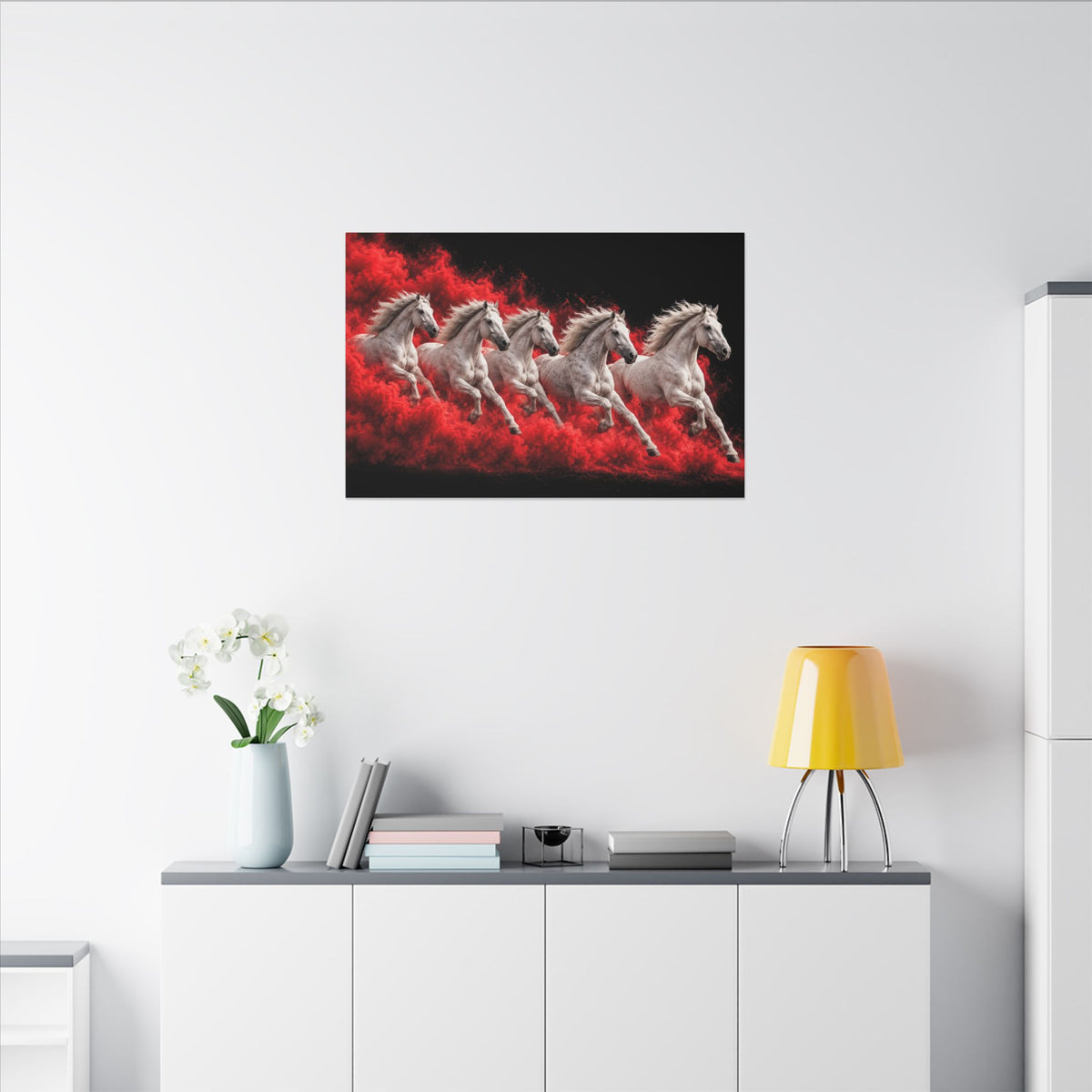 Stampede - Horse Wall Art | Canvas (Landscape)