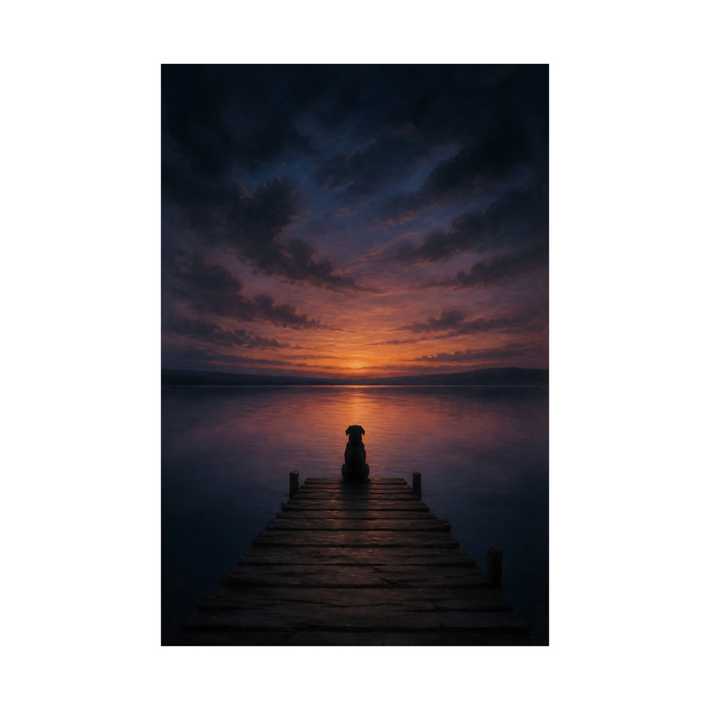 The Wait - Bedroom Wall Art | Matte Poster