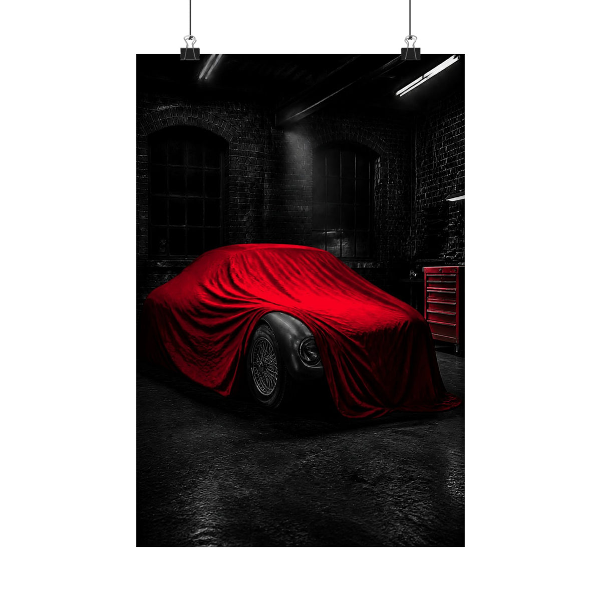 The Project - Car Cover Wall Art | Matte Poster
