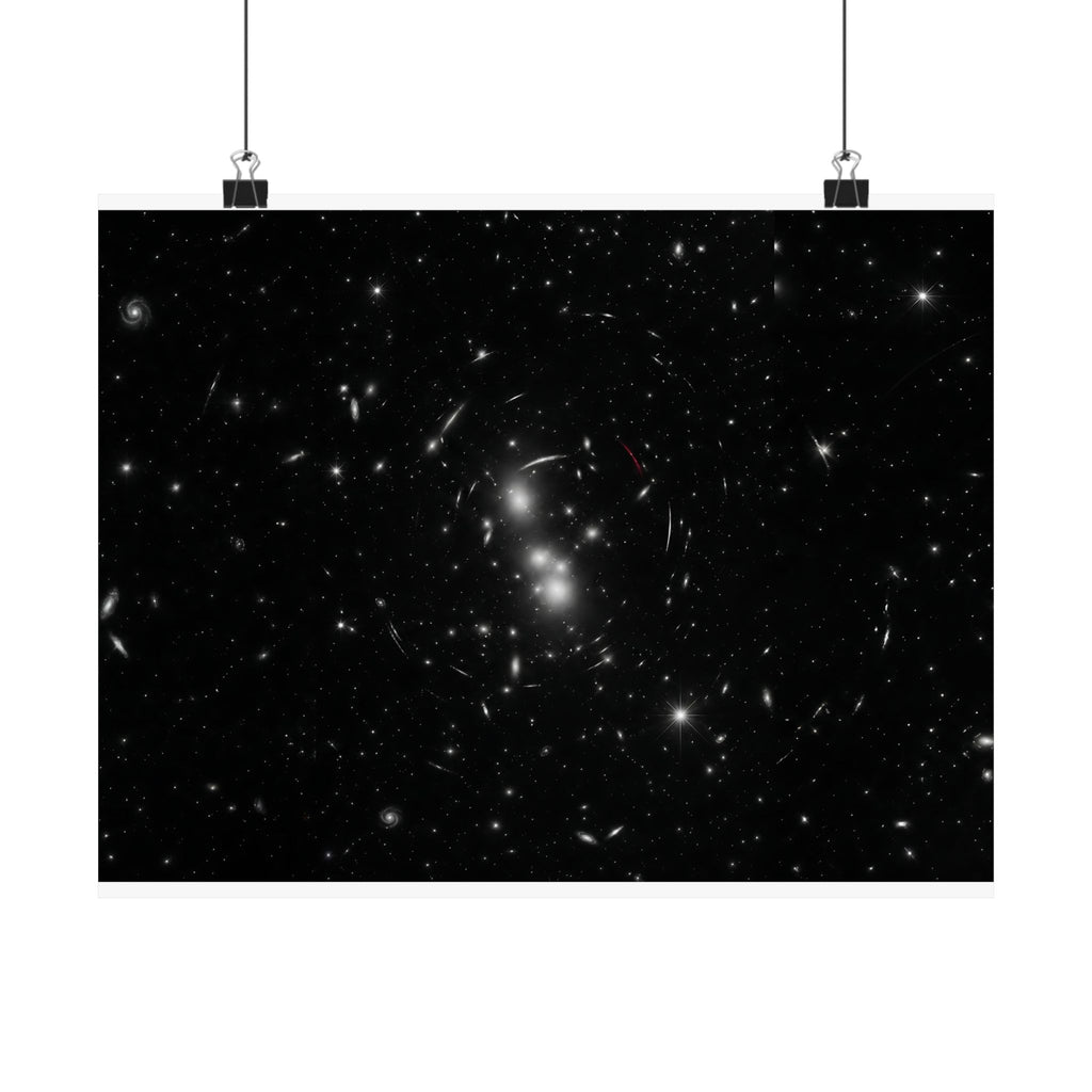Three Worlds - Space Wall Art | Matte Poster (Landscape)
