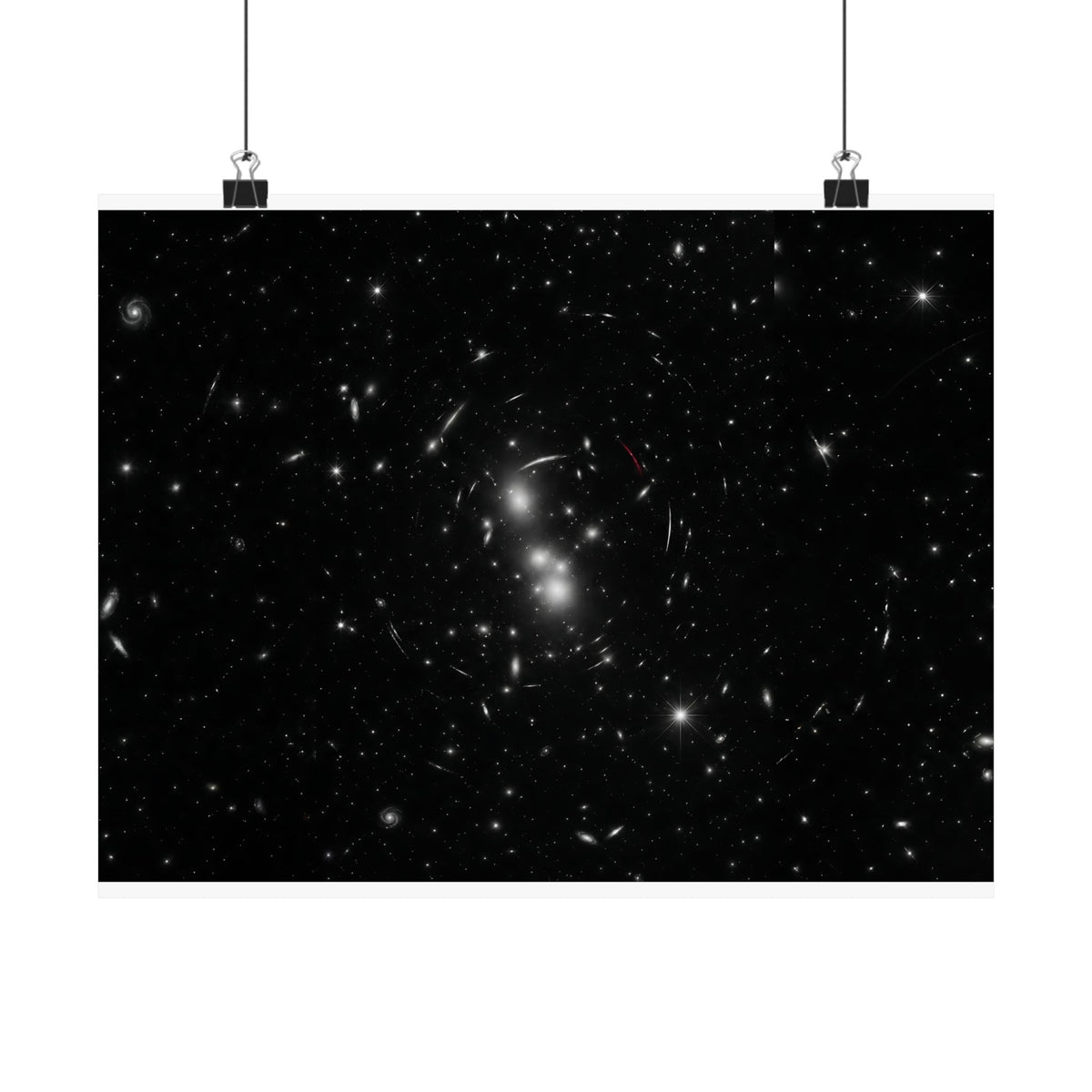 Three Worlds - Space Wall Art | Matte Poster (Landscape)