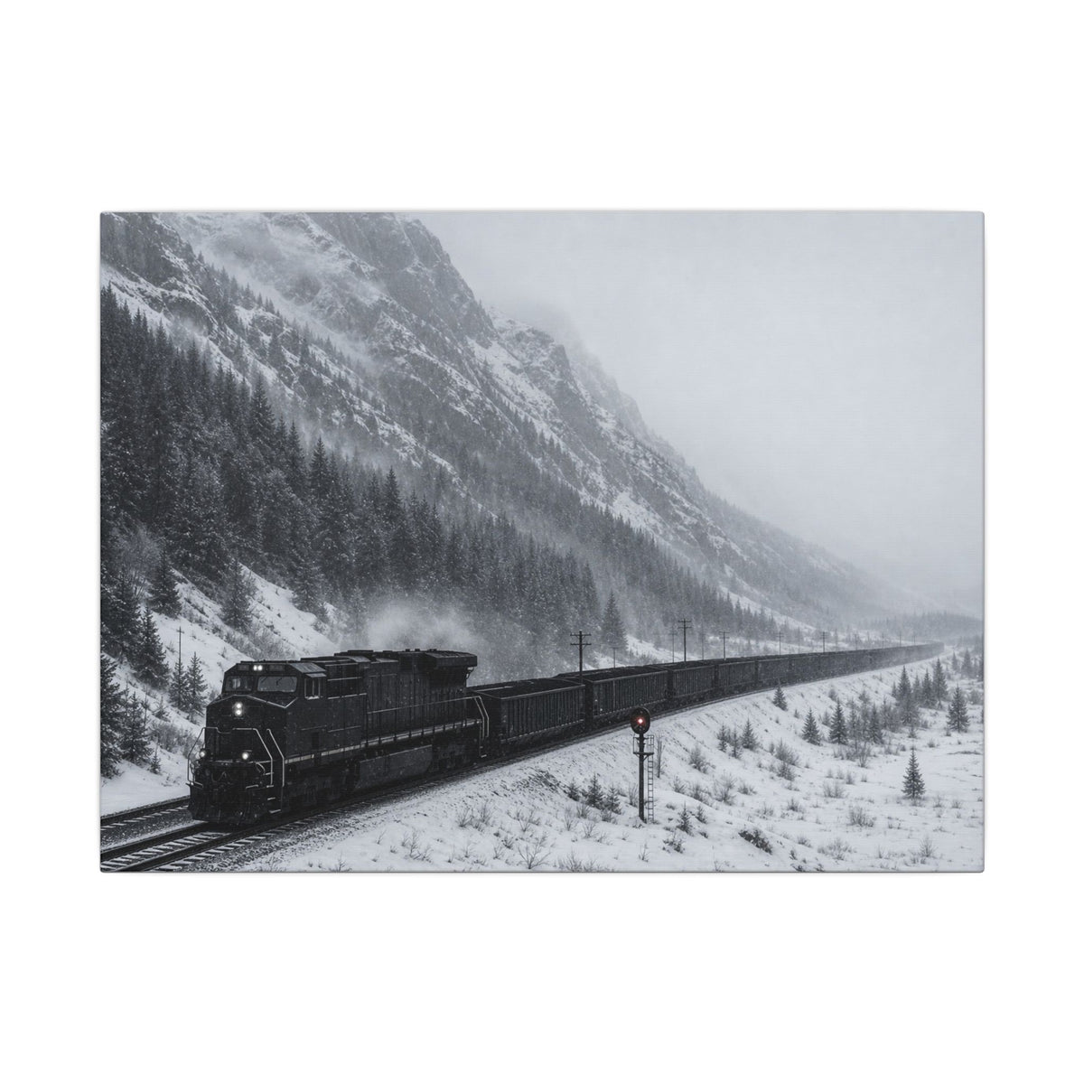 Keep Moving - Master Bedroom Wall Art | Canvas (Landscape)