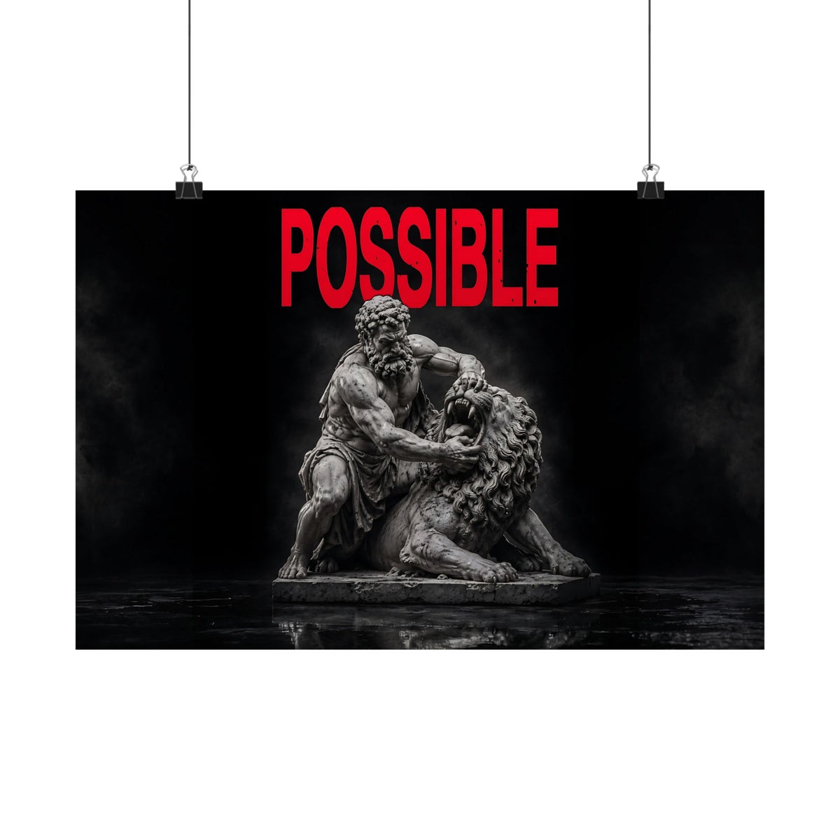 Possible - Hercules Artwork | Matte Poster (Landscape)