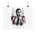 Child of Divorce Sketch - Dark Office Wall Art | Matte Poster (Landscape)
