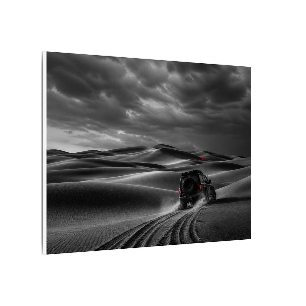 Go Beyond the Road - Minimalist Bedroom Wall Art | Canvas (Landscape)