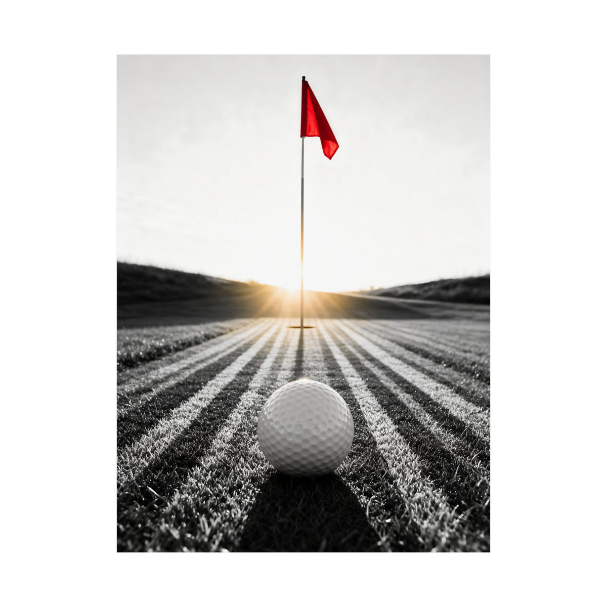 Dead Aim - Golf Wall Decor | Matte Poster