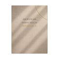 Nothing Shall Be Impossible - Luke 1:37 Bible Verse Wall Art | Canvas