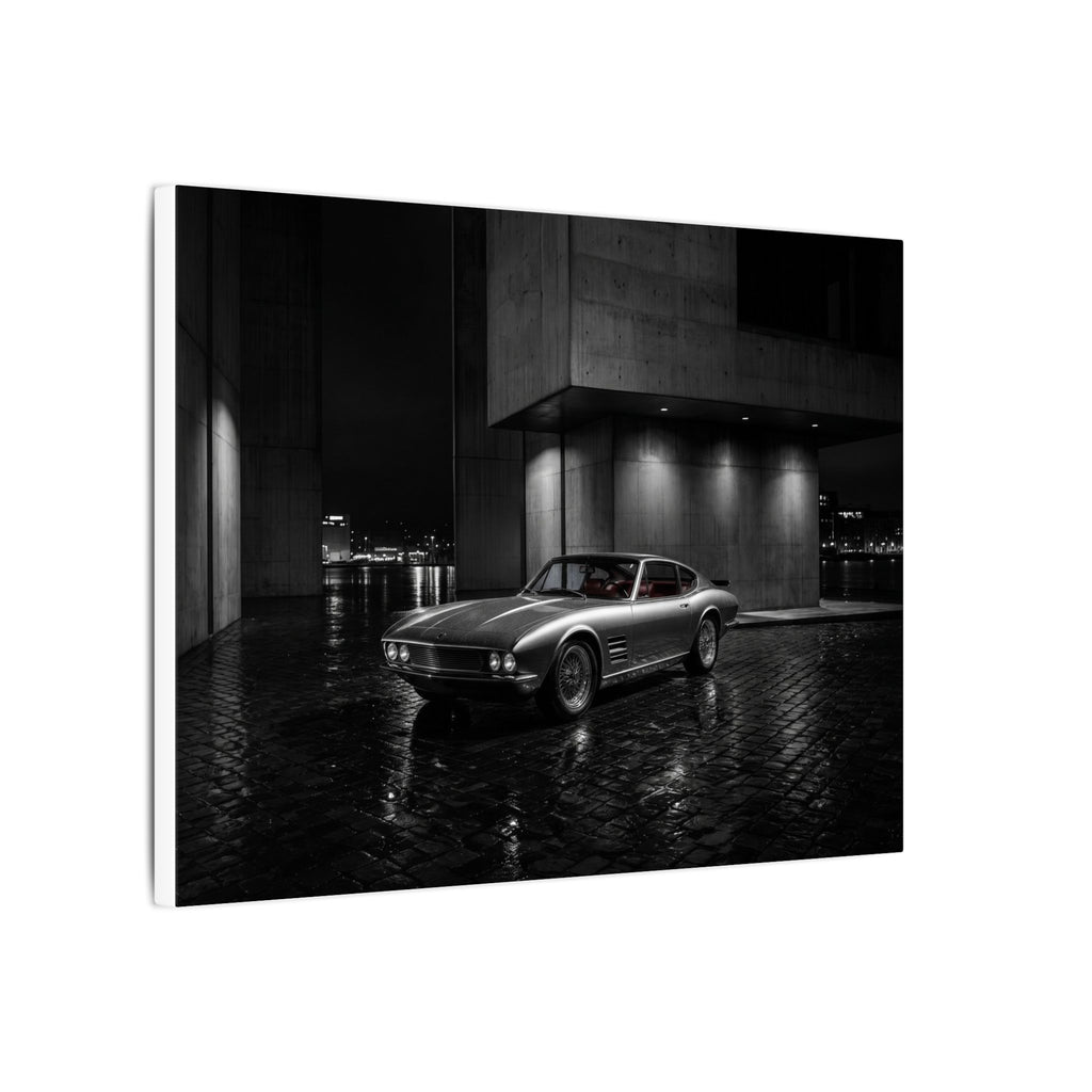 Midnight Grand Tourer - Vintage Car Wall Art | Canvas (Landscape)