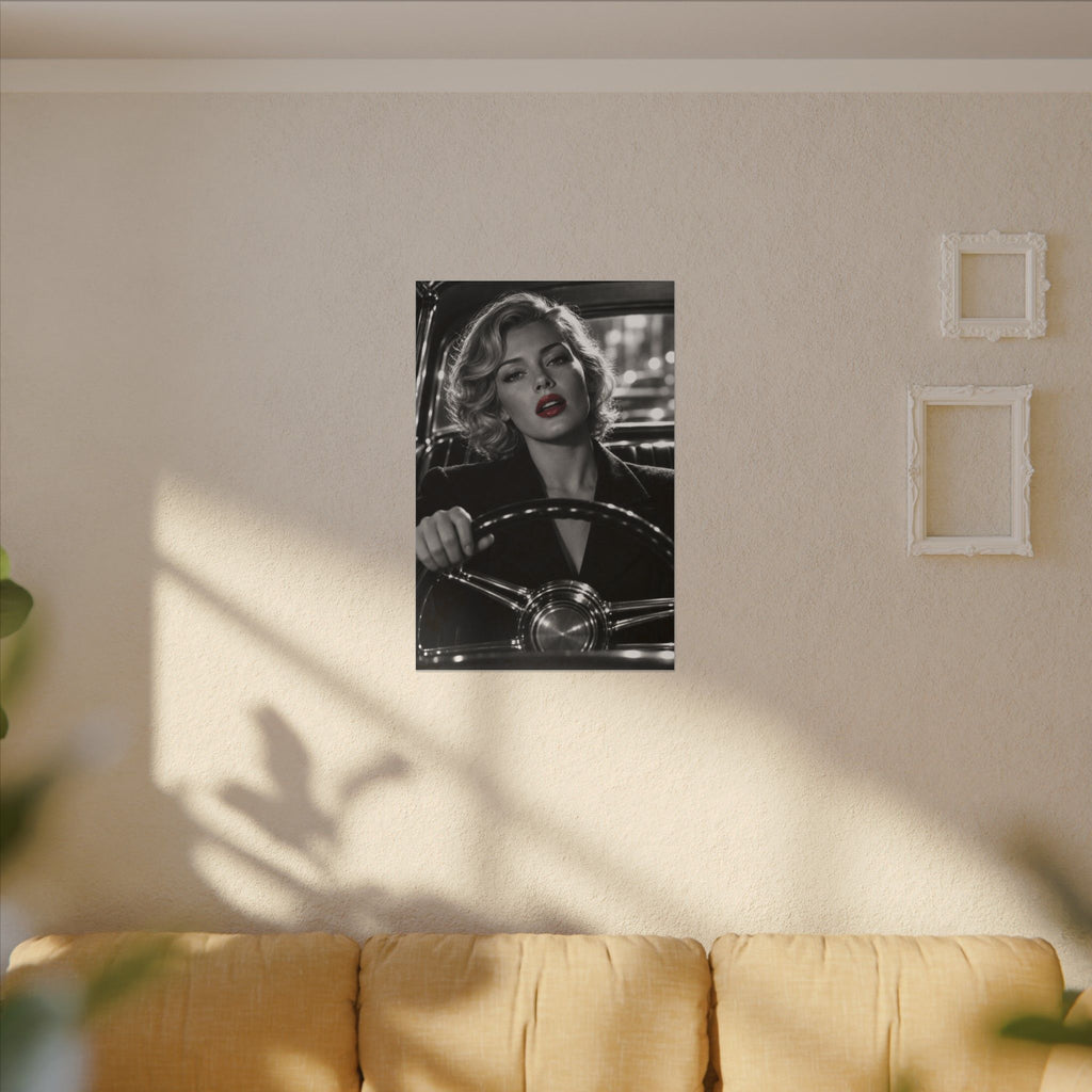 Night Drive - Bedroom Wall Art | Canvas