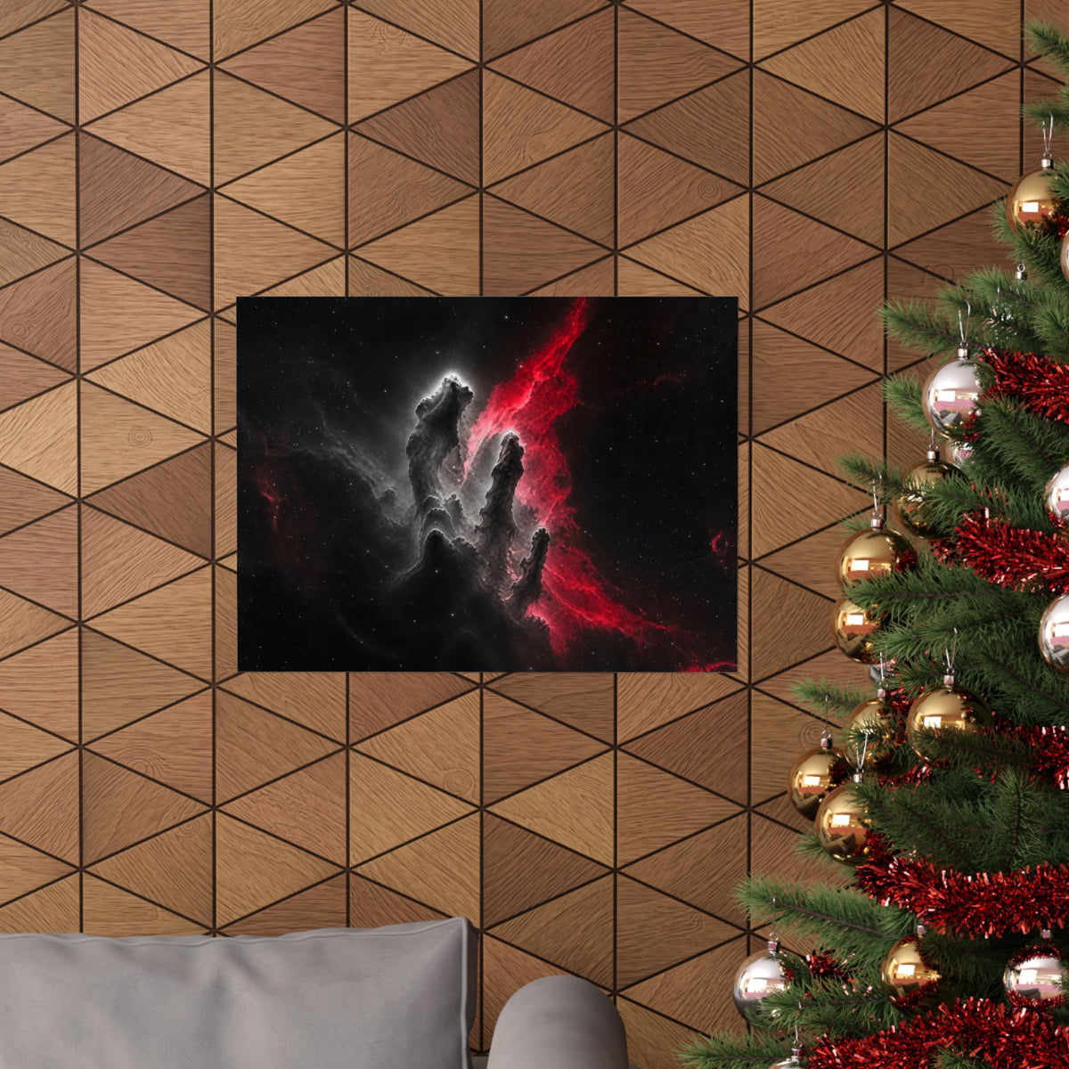 Birth Cloud - Space Wall Art | Matte Poster (Landscape)