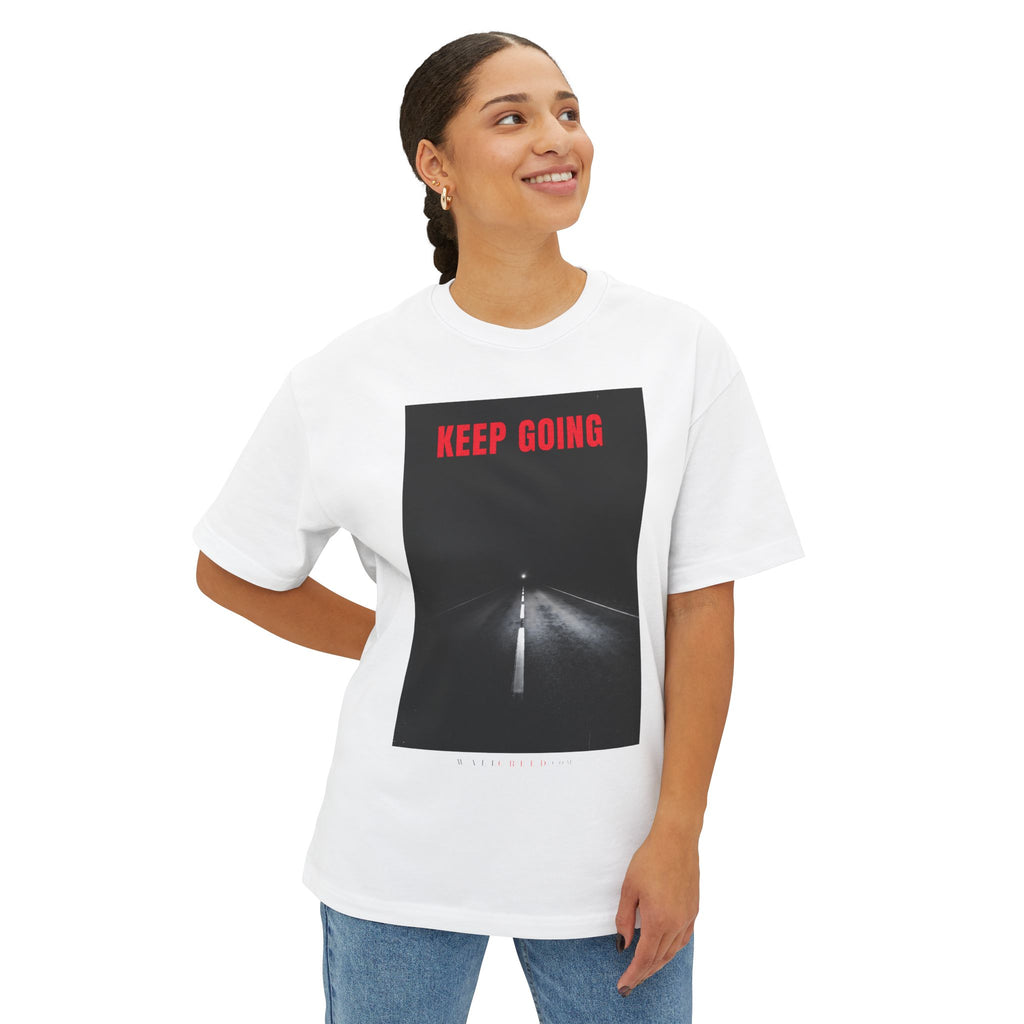 The Extra Mile | Heavyweight Tee (Front + Back)