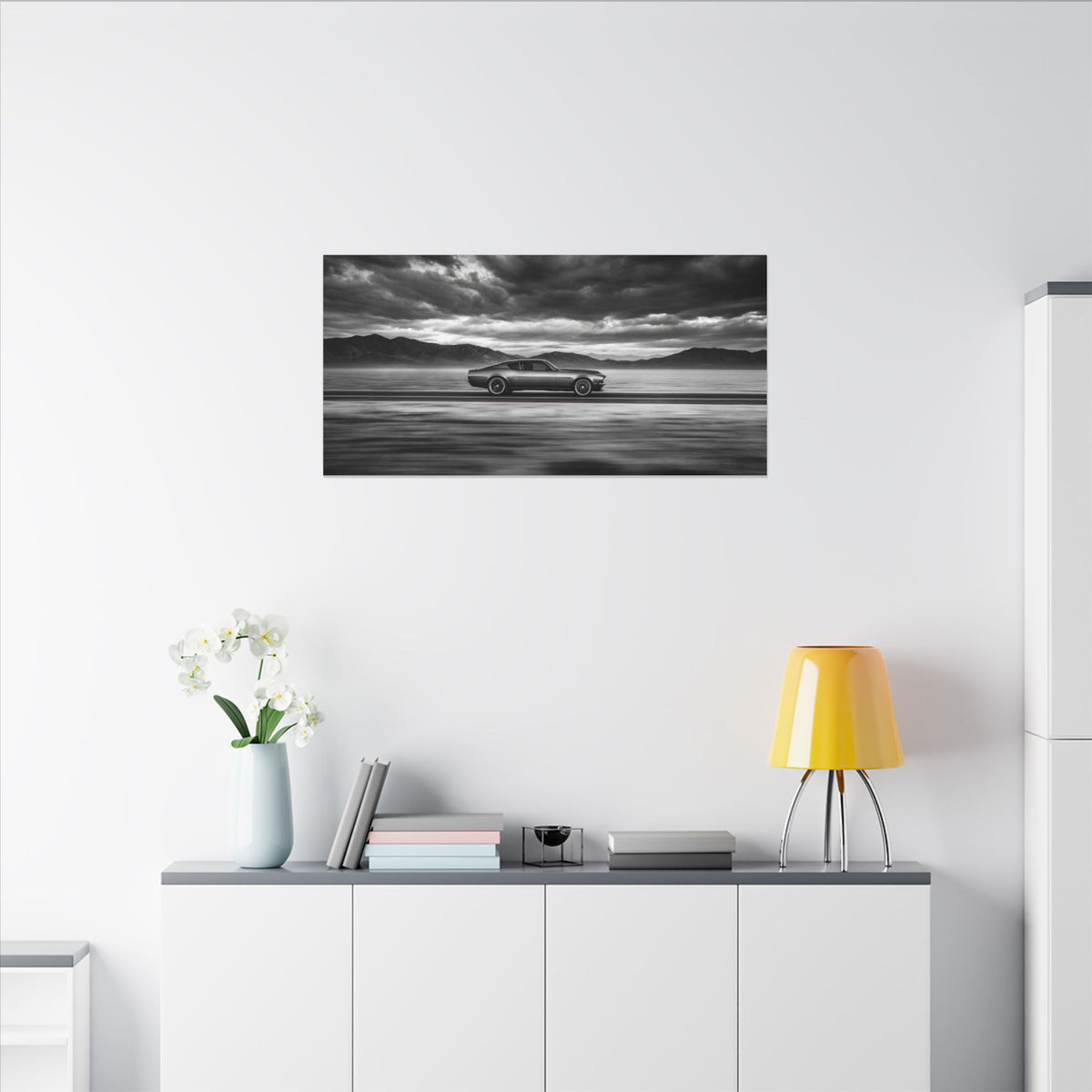 Open Road Velocity - Racing Wall Art | Canvas (Panoramic)
