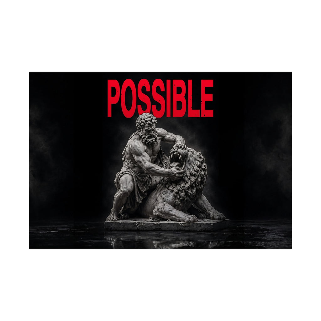 Possible - Hercules Artwork | Matte Poster (Landscape)