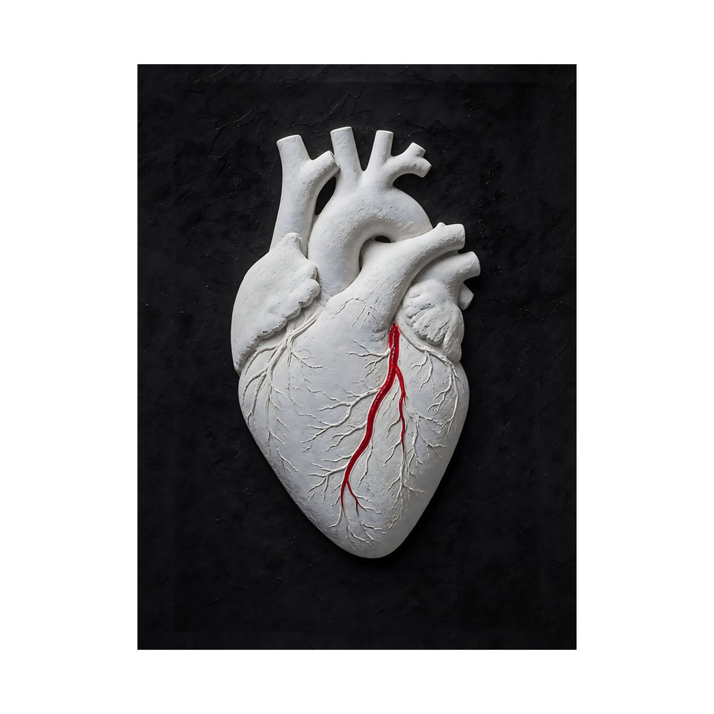 Coronary Path - Doctor's Office Wall Art | Matte Poster