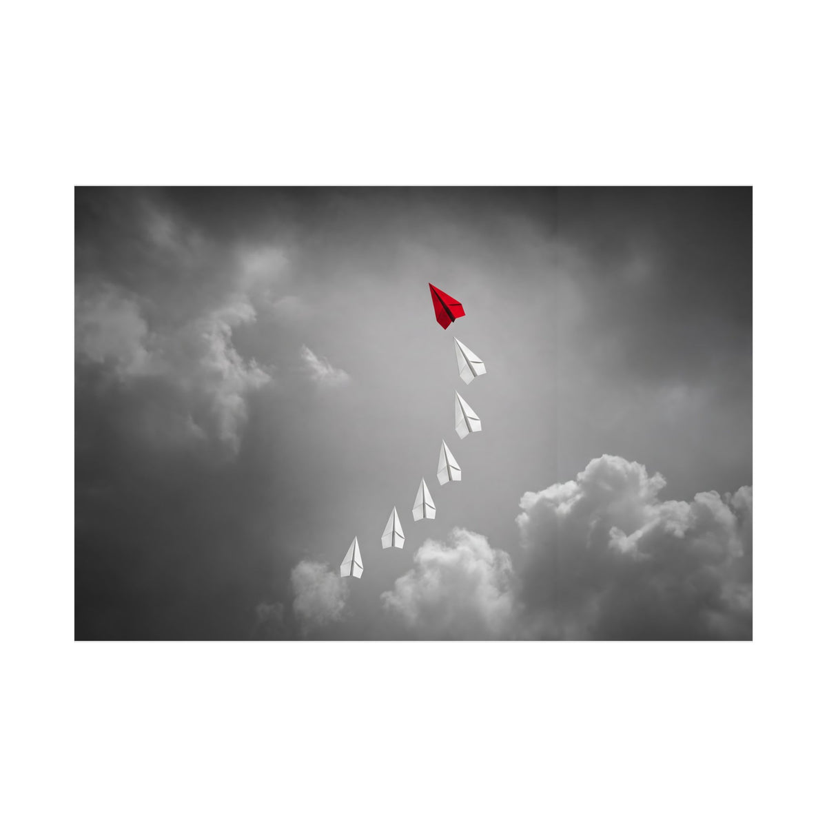 The One That Leads - Unique Office Wall Art | Matte Poster (Landscape)
