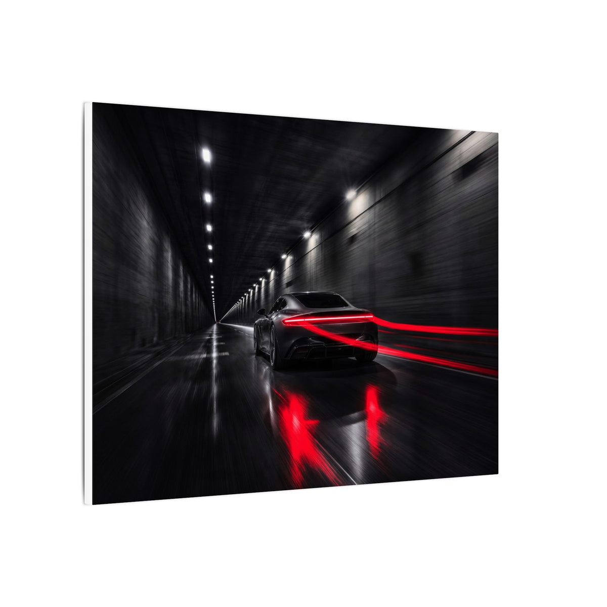 Redline Tunnel - Racing Wall Art | Canvas (Landscape)