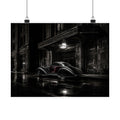 Art Deco Coupe - Art Deco Car Wall Art | Matte Poster (Landscape)