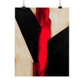 Controlled Fire - Red Wall Decor | Matte Poster