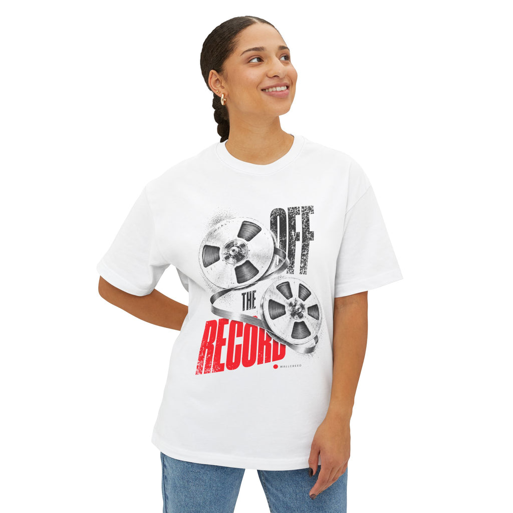 Off the Record | Heavyweight Tee (Front + Back)