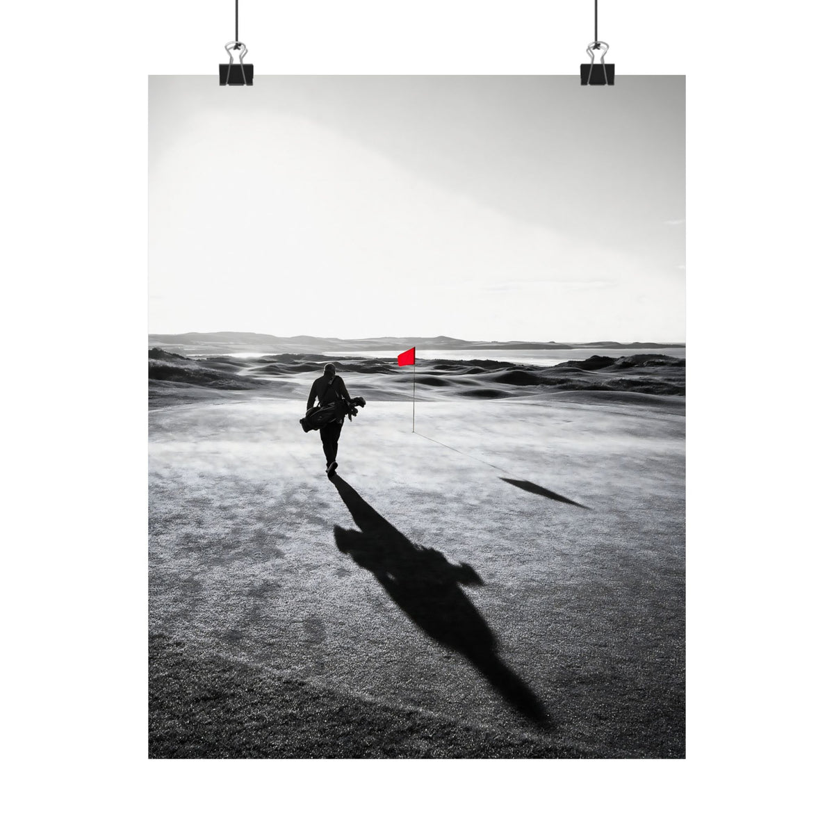 The Walk - Golf Course Wall Art | Matte Poster