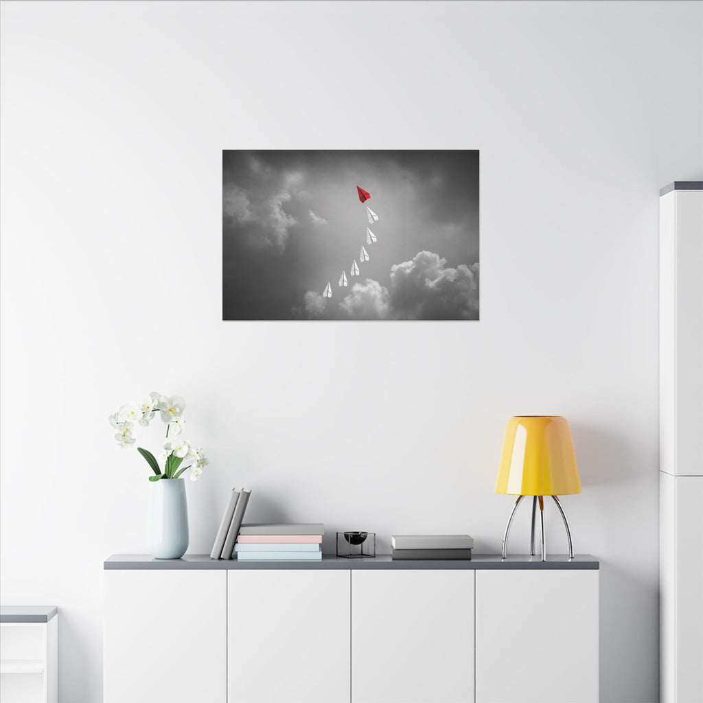 The One That Leads - Unique Office Wall Art | Canvas (Landscape)