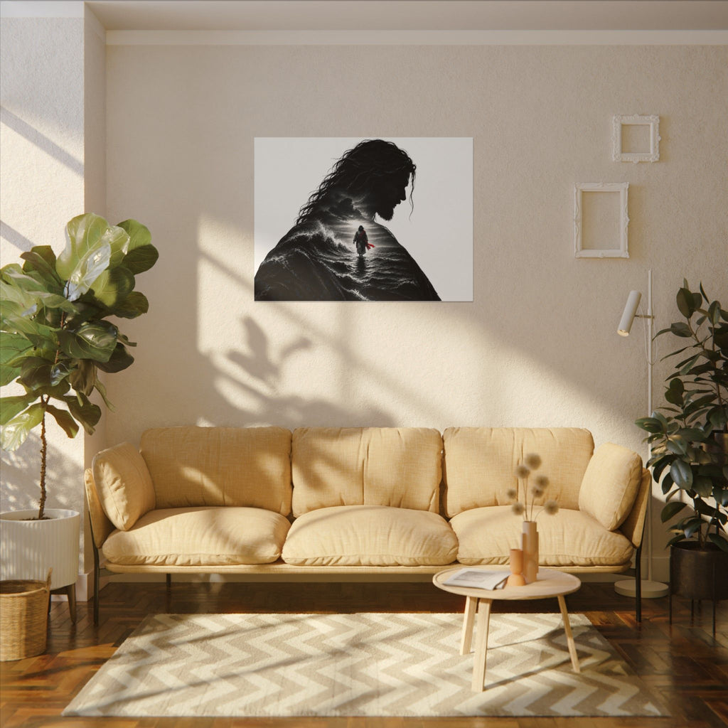 Walk on Water - Christian Wall Art | Canvas (Landscape)