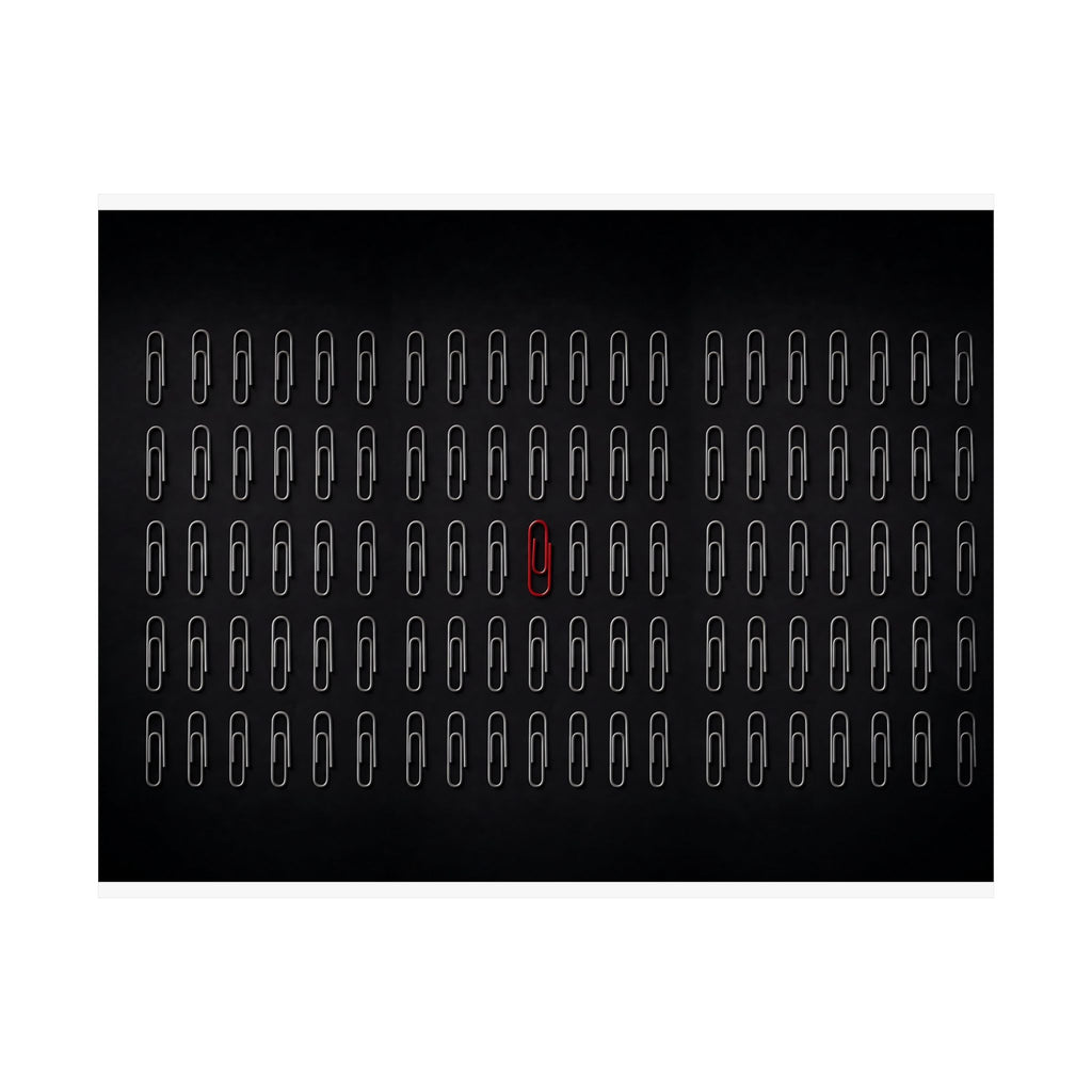 Against the Grid - Office Wall Art | Matte Poster (Landscape)
