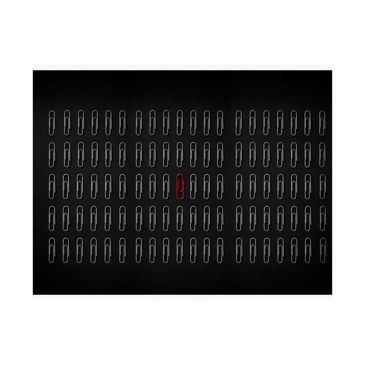 Against the Grid - Office Wall Art | Matte Poster (Landscape)