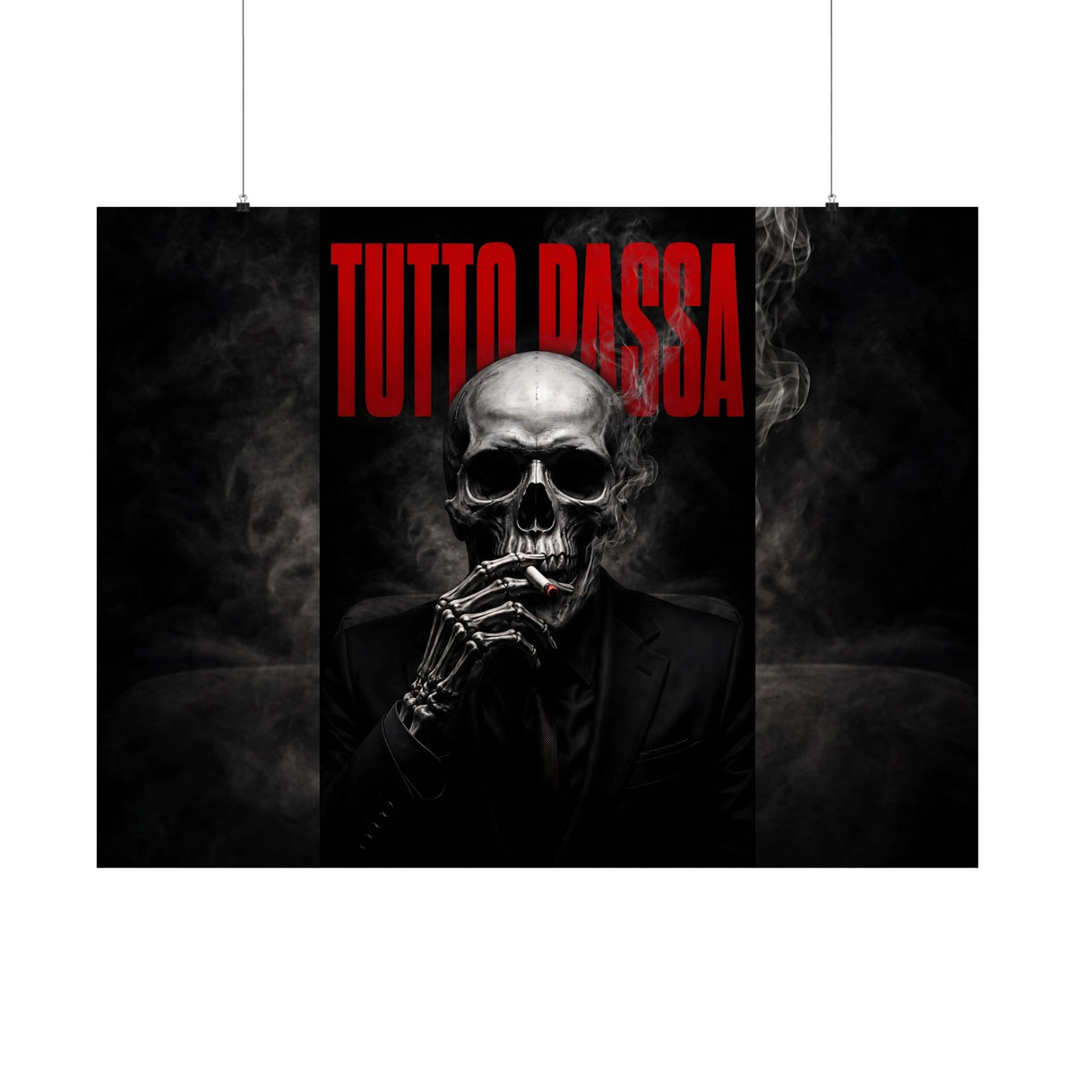 Tutto Passa - Memento Mori | Matte Poster (Landscape)