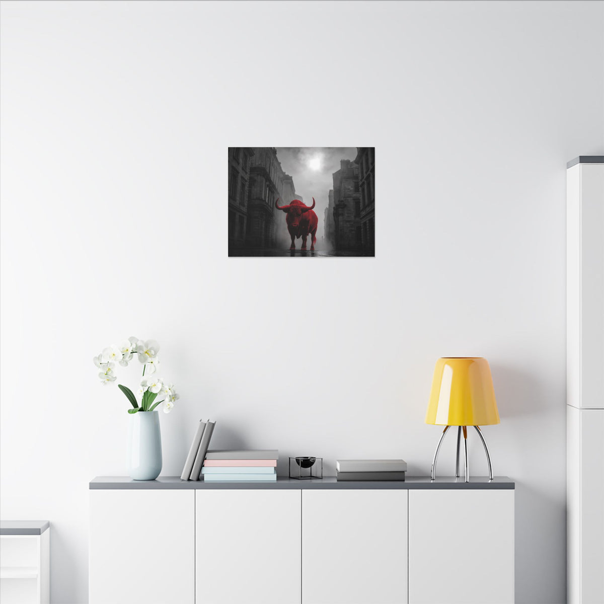 The Bull - Business Wall Art | Canvas (Landscape)