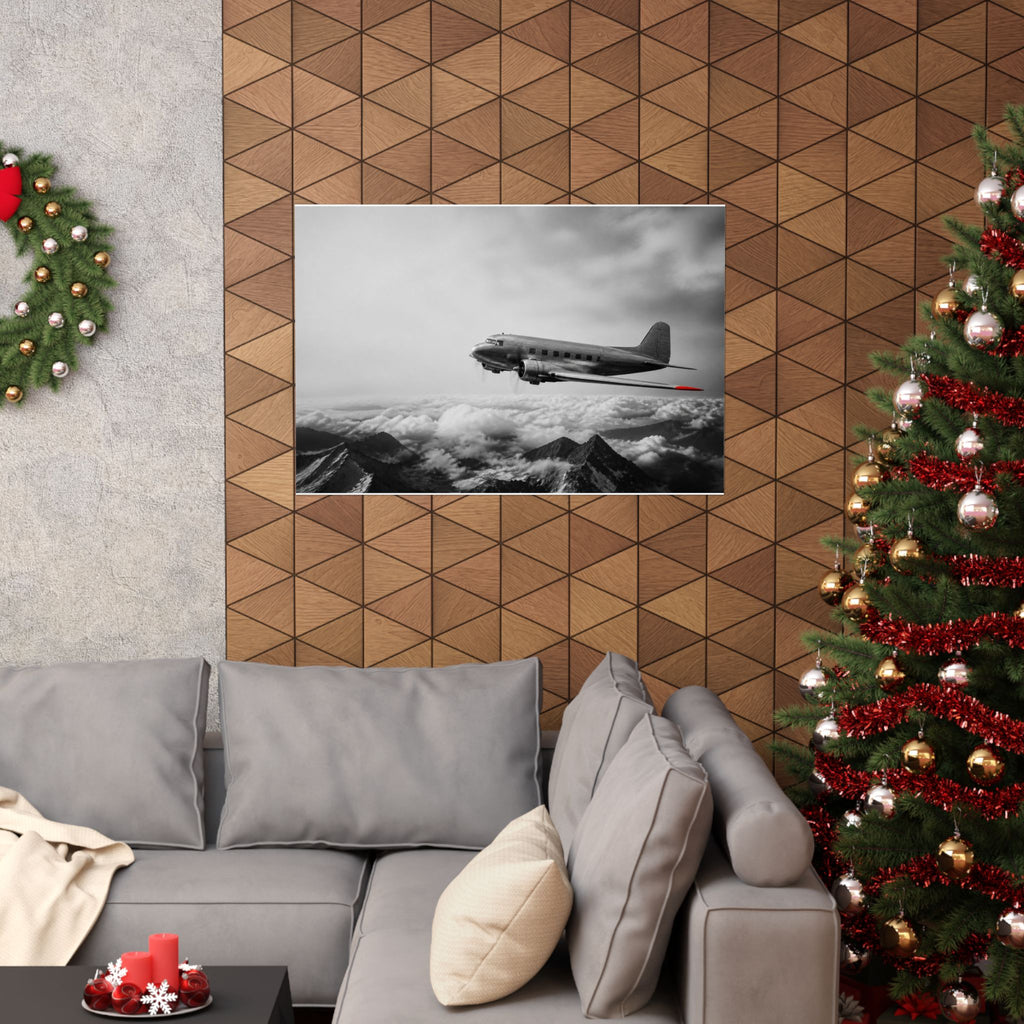 Be Above the Noise - Above Bed Decor | Matte Poster (Landscape)