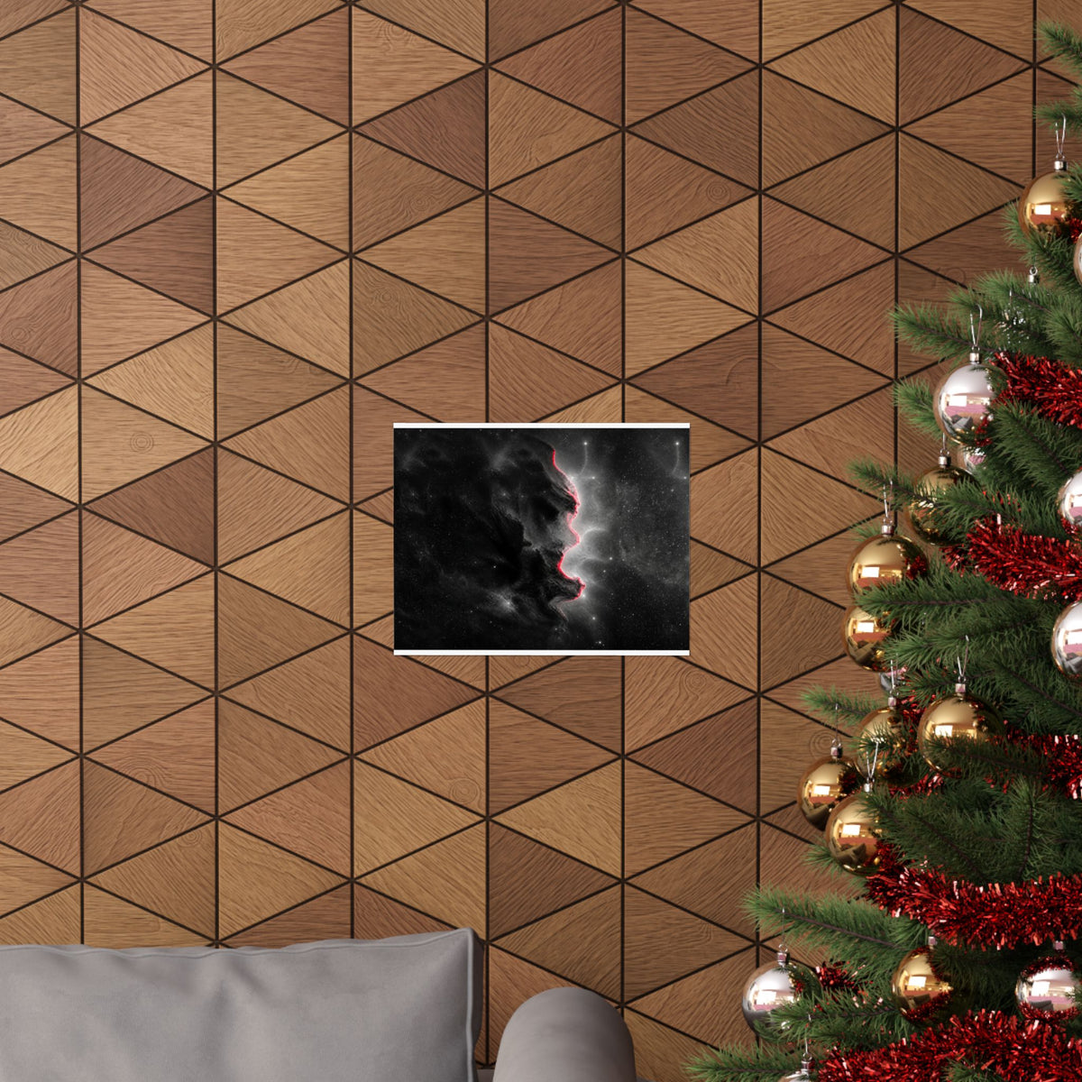 Cosmic River - Space Wall Art | Matte Poster (Landscape)