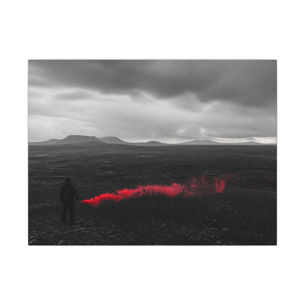 Refuse to Disappear - Above Bed Wall Art | Canvas (Landscape)