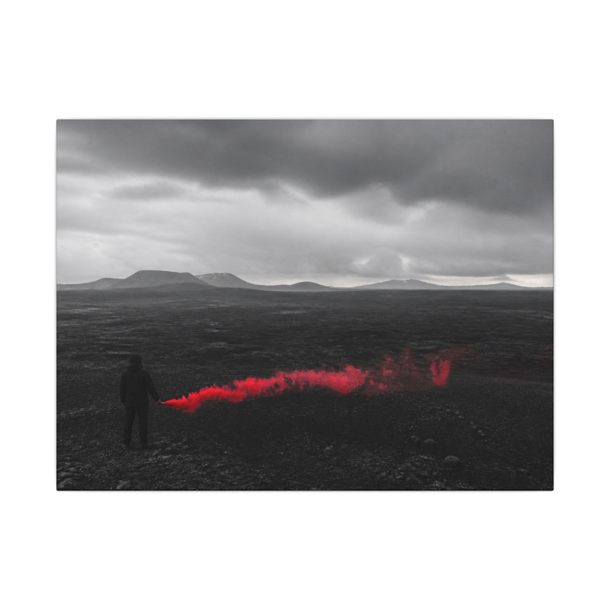 Refuse to Disappear - Above Bed Wall Art | Canvas (Landscape)