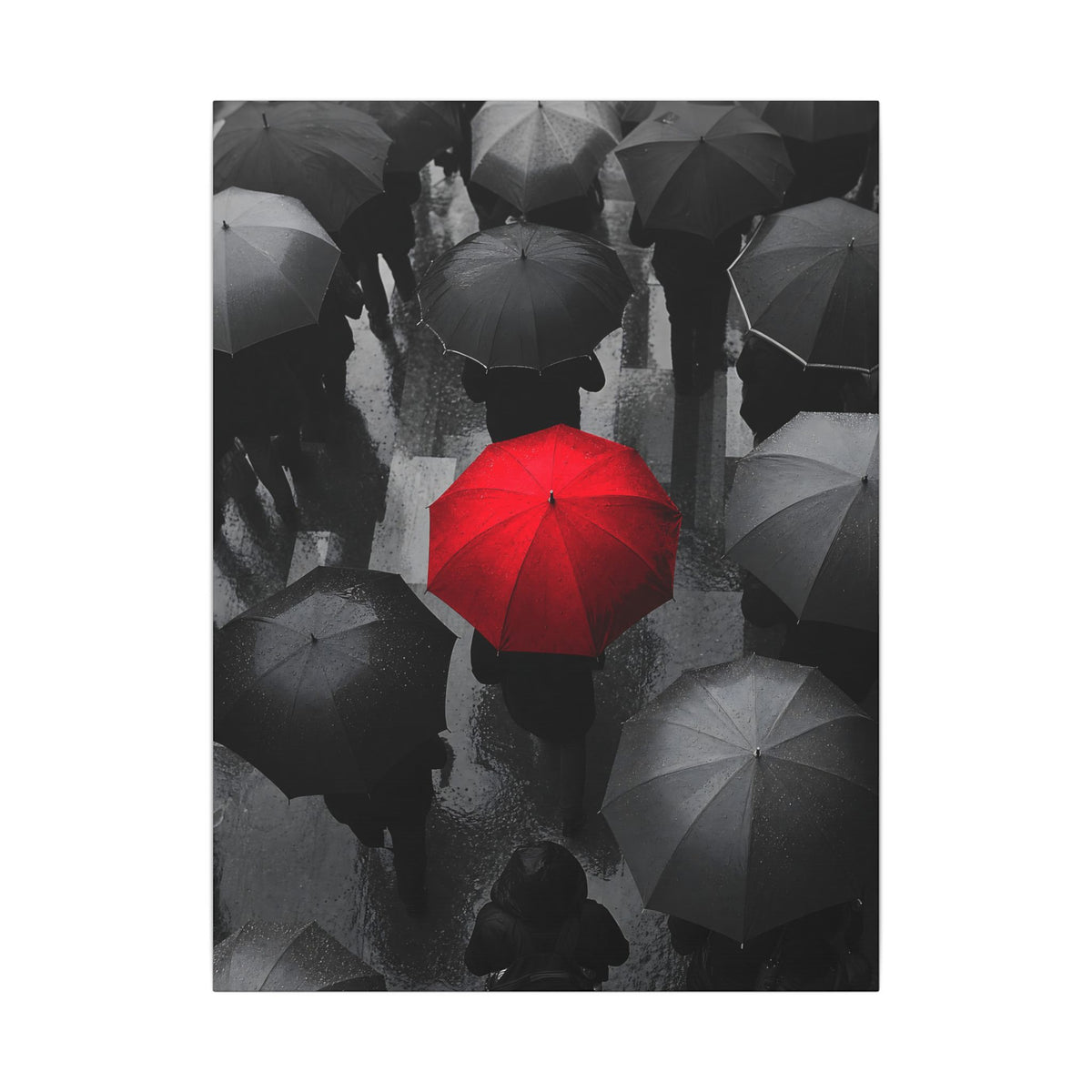 One in the Crowd - Office Wall Art | Canvas