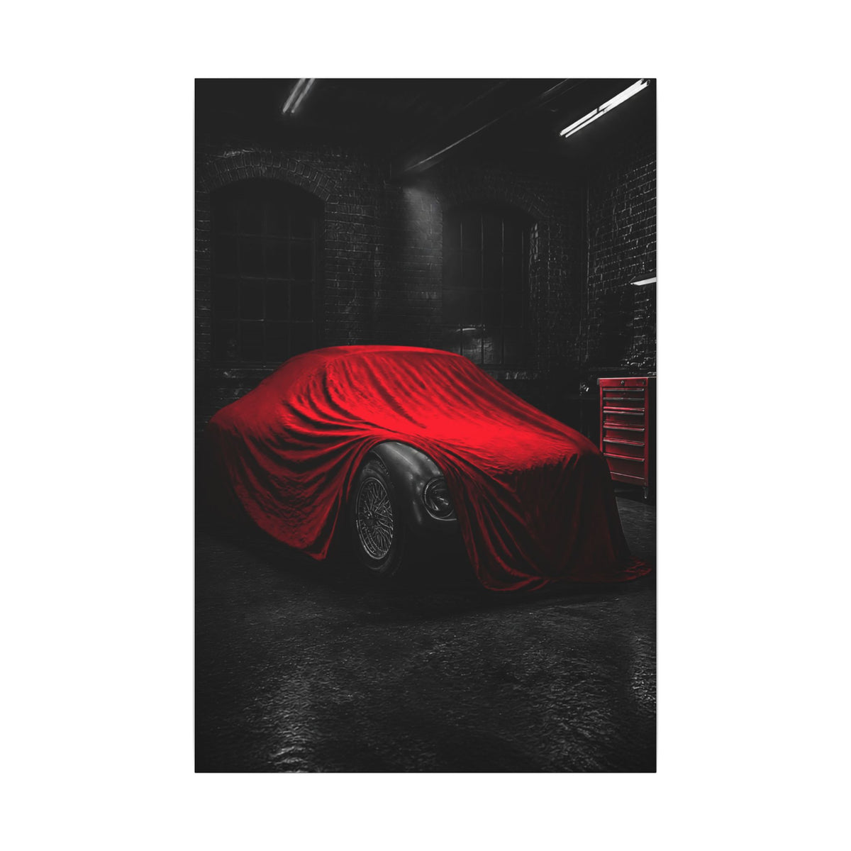 The Project - Car Cover Wall Art | Canvas