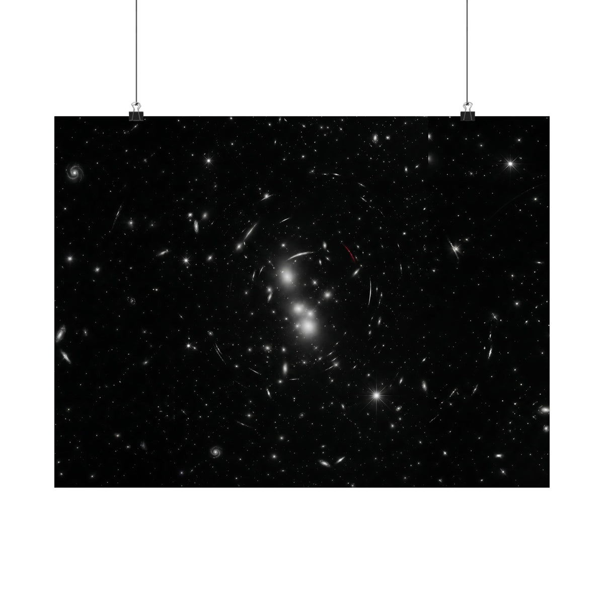 Three Worlds - Space Wall Art | Matte Poster (Landscape)
