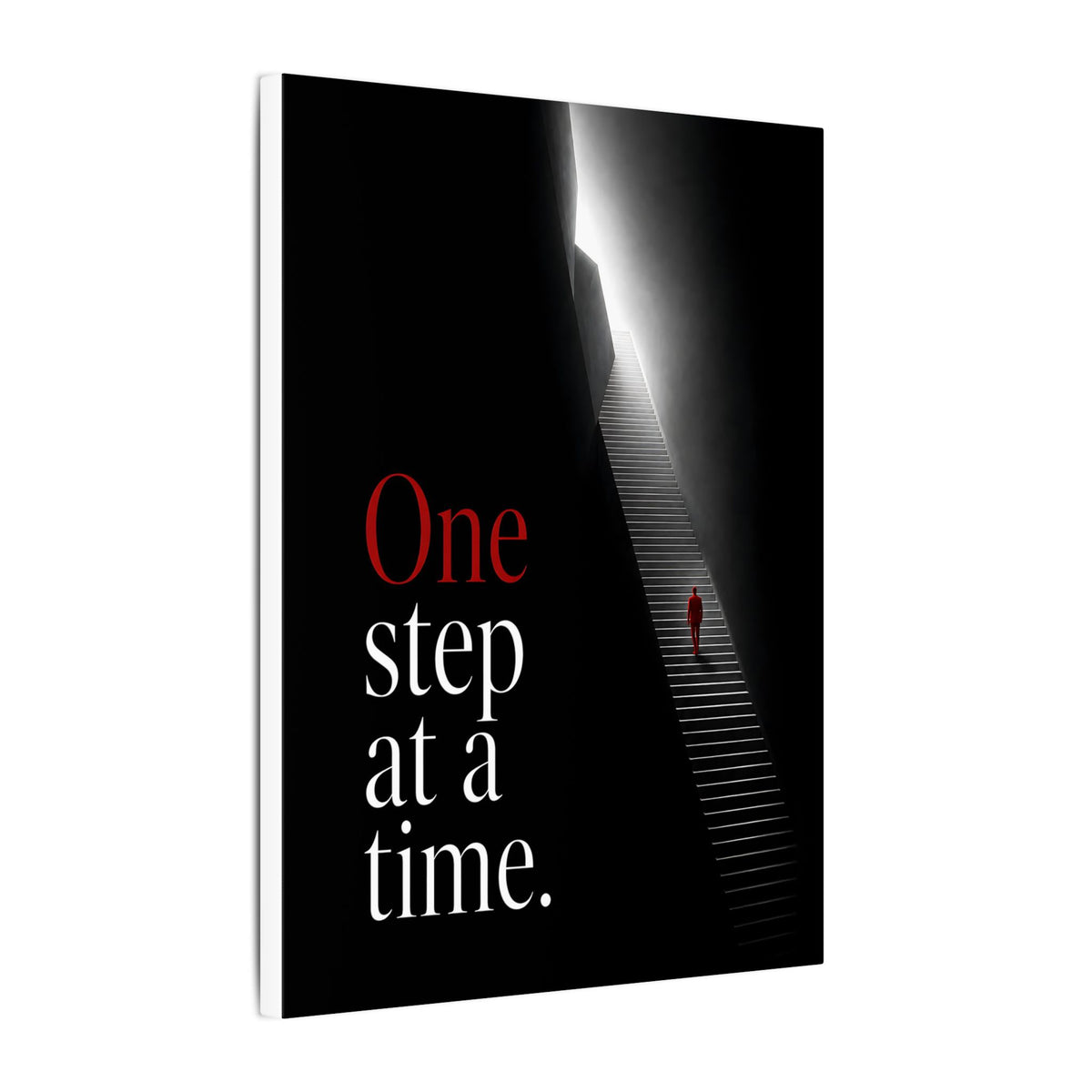 One Step at a Time - Office Wall Art | Canvas