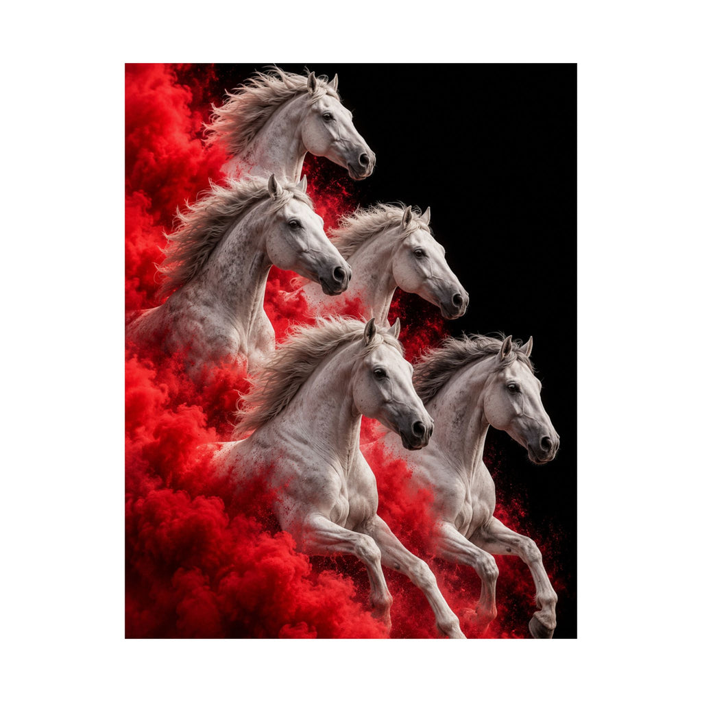 Stampede - Horse Wall Art | Matte Poster