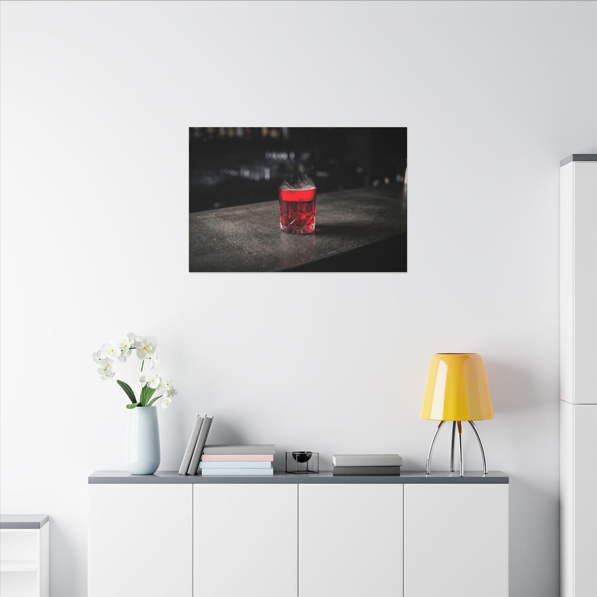 Last Pour - Mens Office Artwork | Canvas (Landscape)